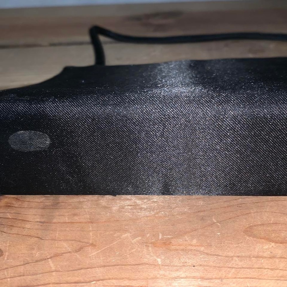 Black mini purse with dangle beads - Picture 4 of 4